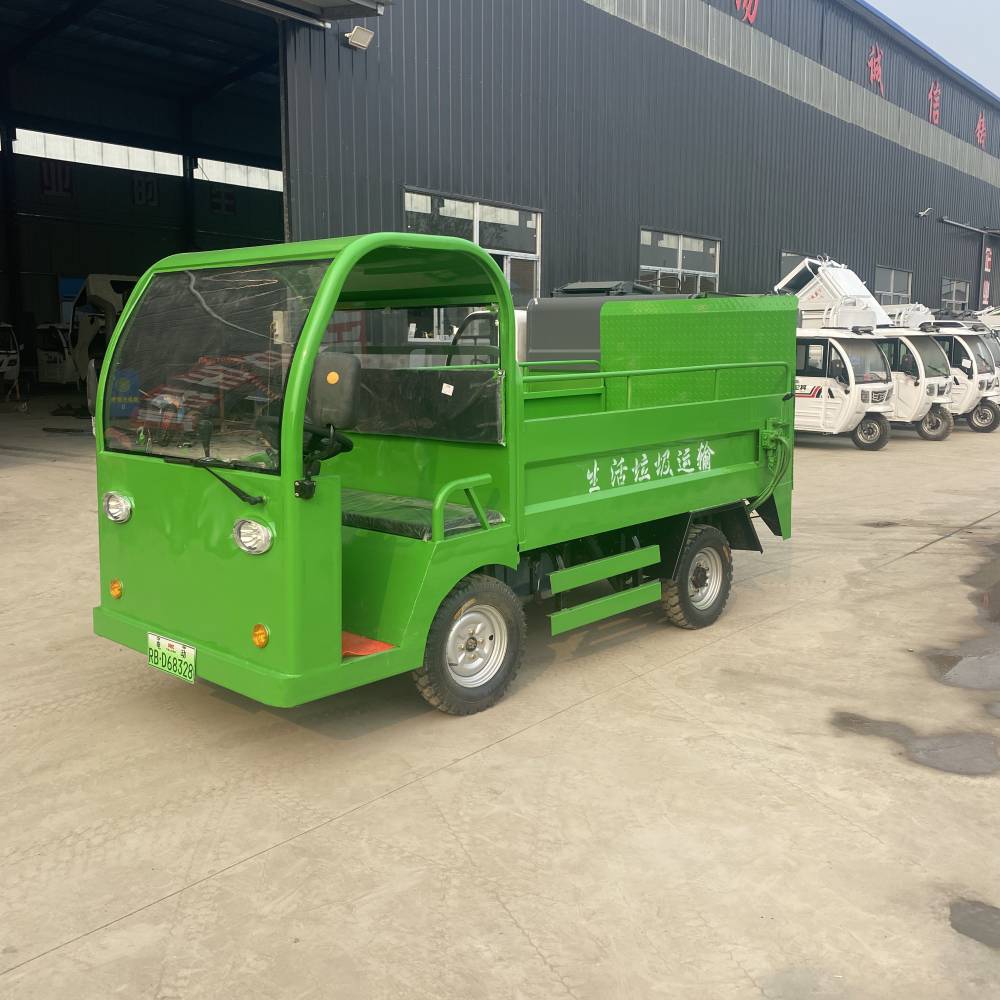 多功能環(huán)保專用車輛 后掛掛桶垃圾車與冷凍車的應用與前景
